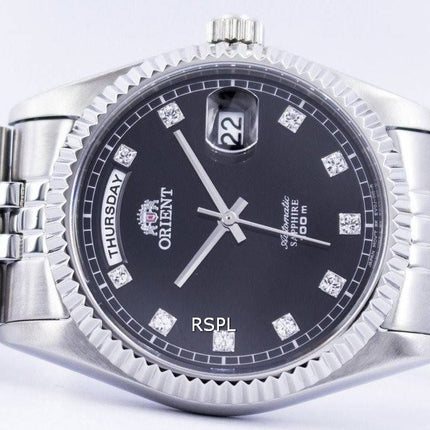 Orient automatique saphir 100M cristal marqueurs FEV0J003BY montre homme