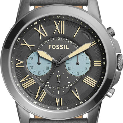 Accorder des fossiles montre chronographe Quartz cadran bronze FS5183 masculin
