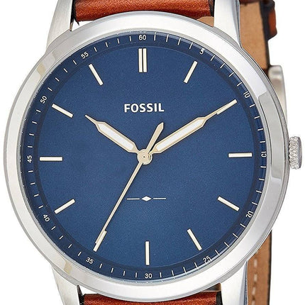 Fossiles du minimaliste 3H Slim montre Quartz FS5304 masculin