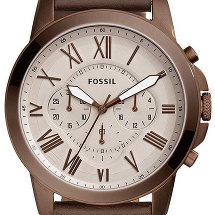 Accorder des fossiles montre chronographe Quartz FS5344 masculin