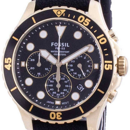 HORSMontre Fossil FB-03 Chronographe Quartz FS5729 100M pour homme