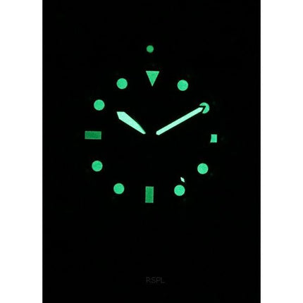 Montre pour homme Fossil Blue Dive en acier inoxydable avec cadran noir et quartz FS6013 100M