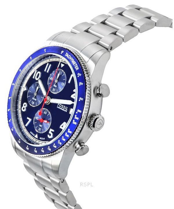 Montre pour homme Fossil Sport Tourer chronographe en acier