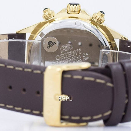 Orienter le chronographe tachymètre alarme Quartz FTD0T001N0 montre homme