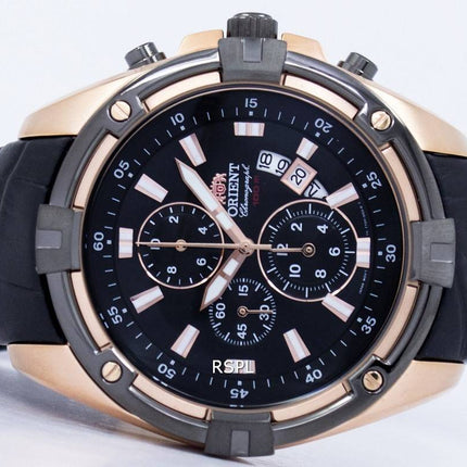 Orienter la montre chronographe Quartz FTT0Y004B0 masculin