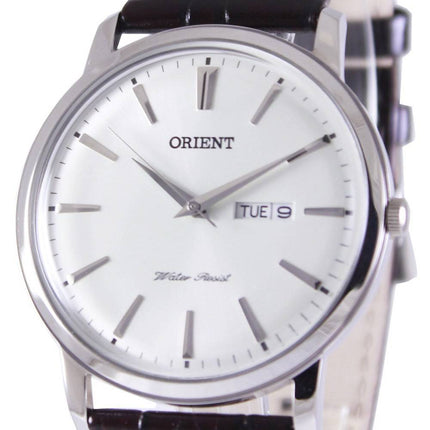 Dôme de Orient Quartz Crystal FUG1R003W6 montre homme