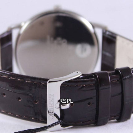 Dôme de Orient Quartz Crystal FUG1R003W6 montre homme