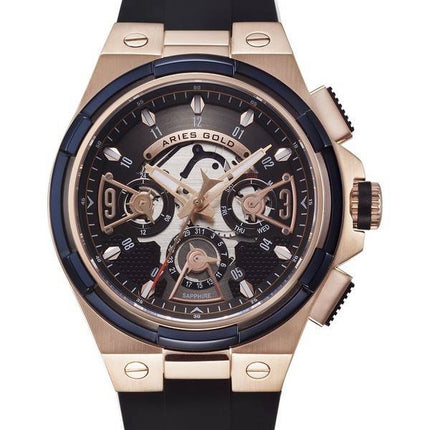 Aries or inspirer montre foudre Quartz G 7003 2TRB-BKRG homme