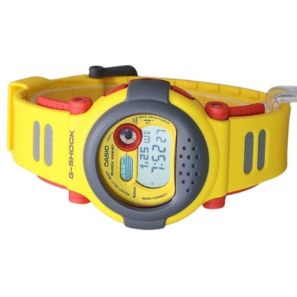 Montre Casio G-Shock Digital Smartphone Link Bracelet en résine jaune Quartz G-B001MVE-9 200M pour homme avec bracelet supplémen