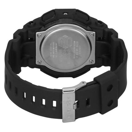 Montre analogique numérique Casio G-Shock pour homme avec bracelet en résine biosourcée, cadran noir, quartz, GA-010-1A, 200 m