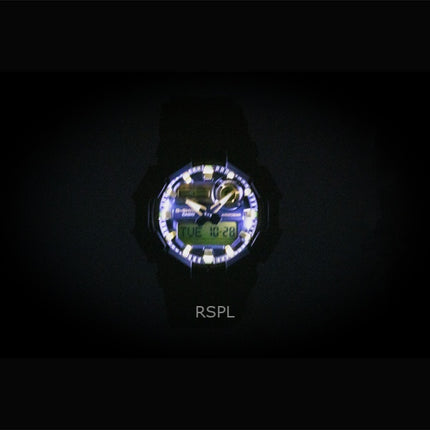 Montre homme Casio G-Shock GA-010GB-1A9, analogique-numérique, bracelet en résine biosourcée, cadran noir, mouvement à quartz, étanche à 200 m.