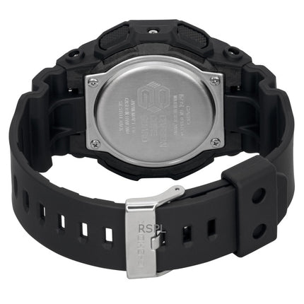 Montre homme Casio G-Shock GA-010GB-1A9, analogique-numérique, bracelet en résine biosourcée, cadran noir, mouvement à quartz, étanche à 200 m.