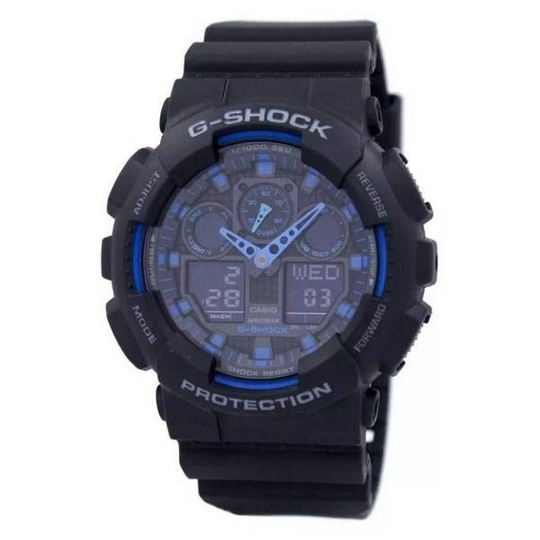 Alarme Casio G-Shock GA-temps du monde 100-1A2 GA-100 Montre