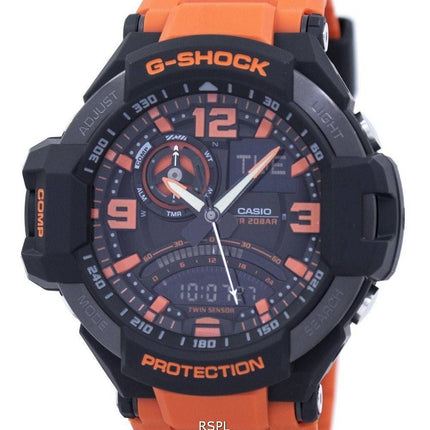 Casio G-Shock Gavitymaster Neon illuminateur analogique-numérique GA-1000-4 a montre homme
