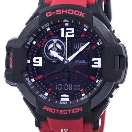 Casio G-Shock GravityMaster monde temps analogique numérique 200M GA-1000-4 b montre homme