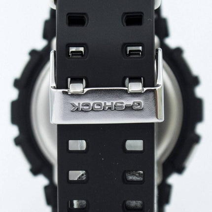 Casio G-Shock blanc, noir et série analogique numérique GA-100BW-1 a montrehomme