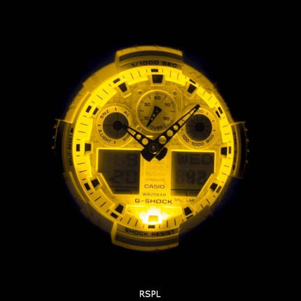 Casio G-Shock monde résistant aux chocs heure analogique numérique GA-100CG-7 a montre homme