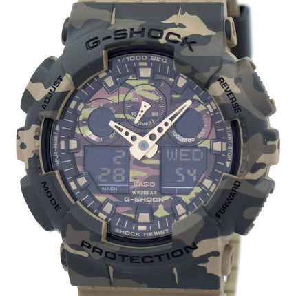 Casio G-Shock Camouflage série analogique numérique GA-100CM-5 a montre homme