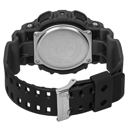 Montre Casio G-Shock analogique numérique à quartz pour homme, bracelet en résine, cadran multicolore, GA-100FL-8A, 200 m