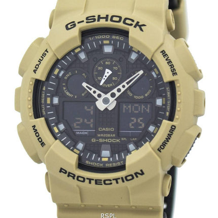 Casio G-Shock couleur spéciale modèle analogique-numérique GA-100L-8 a montre homme