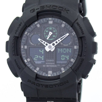 Casio G-Shock analogique numérique GA-100MB-1 a montre homme