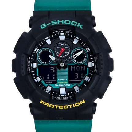 Montre pour homme Casio G-Shock Mix Tape analogique numérique édition limitée à quartz GA-100MT-1A3 200M