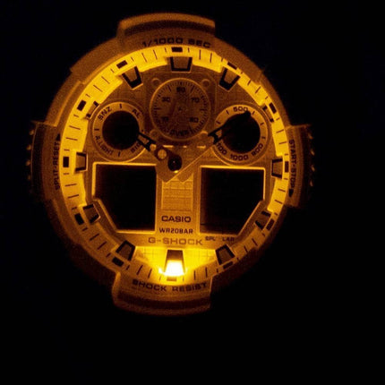 Casio G-Shock résistant aux chocs analogique numérique GA-100MW-7 a GA100MW-7 a montre homme