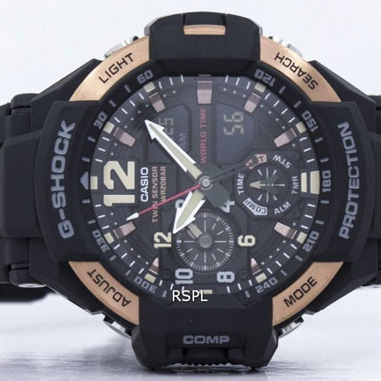 Montre Casio G-Shock GRAVITYMASTER Twin Sensor GA-1100RG-1ADR GA1100RG-1ADR masculine