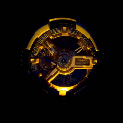 Casio G-Shock Red & Blue Montre analogique Numérique GA-110AC-7A Hommes