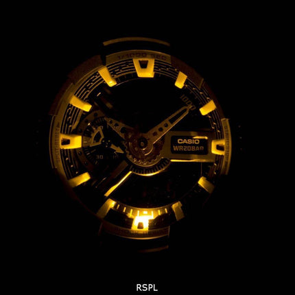 Casio G-Shock résistant aux chocs analogique numérique GA-110BY-1 a montre homme