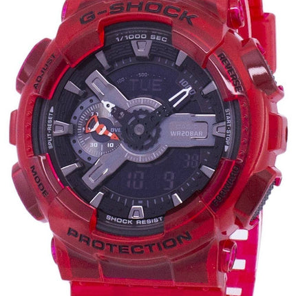 Casio G-Shock couleur spéciale modèles numériques 200M GA110CR de GA-110CR-4 a-4 a montre homme