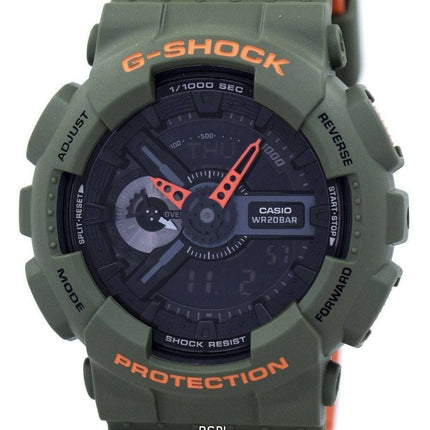 Casio G-Shock résistant aux chocs Analog Digital 200M GA-110LN-3 a montre homme