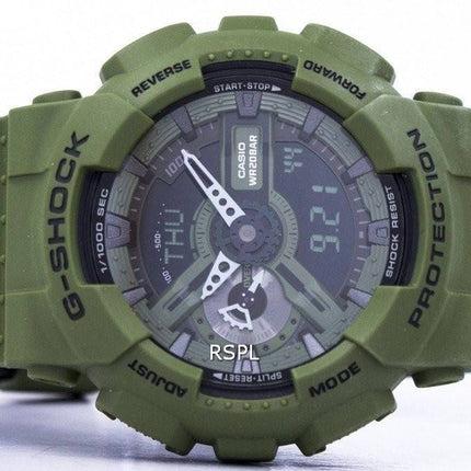 Casio G-Shock monde résistant aux chocs heure alarme analogique numérique GA-110LP-3 a montre homme