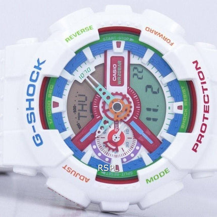 Casio G-Shock résistant aux chocs Analog Digital 200M GA-110MC-7 a montre homme