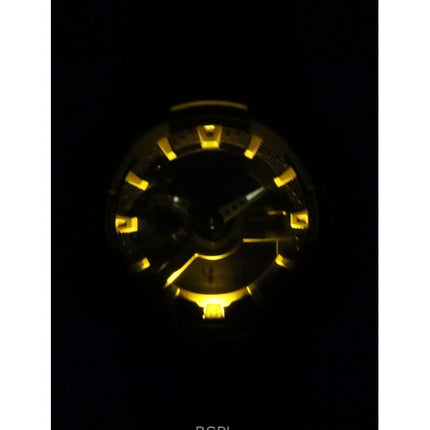 Montre Casio G-Shock analogique numérique en résine biosourcée, cadran noir, quartz, GA-110RL-1A, 200 m