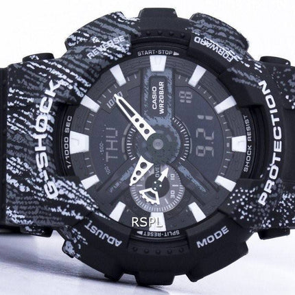 Casio G-Shock monde résistant aux chocs heure alarme analogique numérique GA-110TX-1 a montre homme