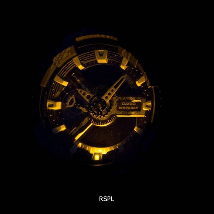 Casio G-Shock monde résistant aux chocs heure alarme Quartz GA-110TX-2 a montre homme