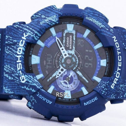 Casio G-Shock monde résistant aux chocs heure alarme Quartz GA-110TX-2 a montre homme