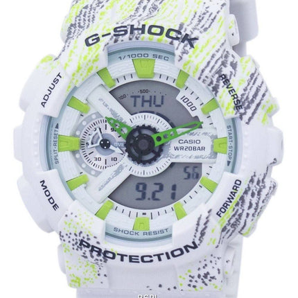 Casio G-Shock Sport résistant aux chocs monde temps analogique numérique GA-110TX-7 a montre homme