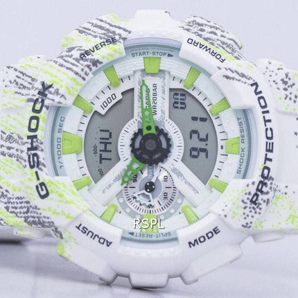Casio G-Shock Sport résistant aux chocs monde temps analogique numérique GA-110TX-7 a montre homme