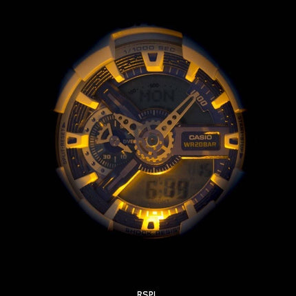 Analogique numérique Casio G-Shock 200M GA-110WB-7 a montre homme