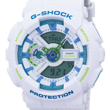 Casio G-Shock Sport résistant aux chocs monde temps analogique numérique GA-110WG-7 a montre homme