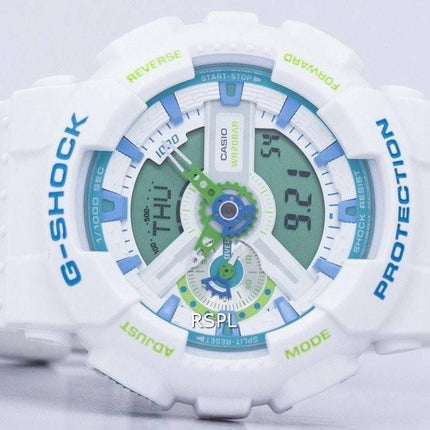 Casio G-Shock Sport résistant aux chocs monde temps analogique numérique GA-110WG-7 a montre homme