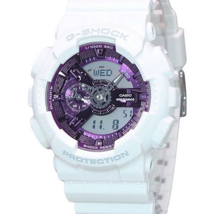 Casio G-Shock Seasonal Collection 2023 Analogique Numérique Cadran Violet Quartz GA-110WS-7A 200M Montre pour homme