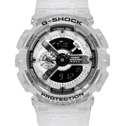 Montre pour homme Casio G-Shock Clear Remix 40e anniversaire édition limitée à  quartz analogique numérique GA-114RX-7A 200M