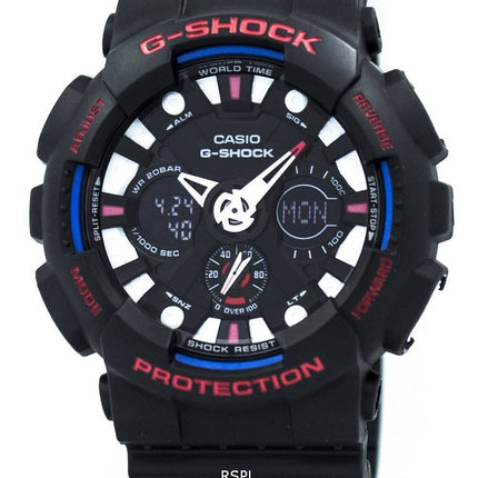 Casio G-Shock Analog digimonde temps alarme GA-120TR-1 a montre homme