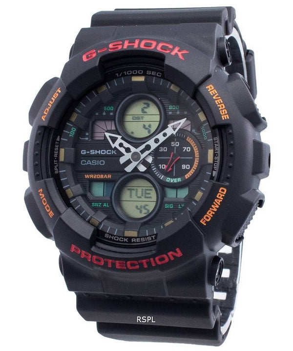 Montre Casio G-Shock GA-140-1A4 Résistance aux chocs Quartz 200M masculin