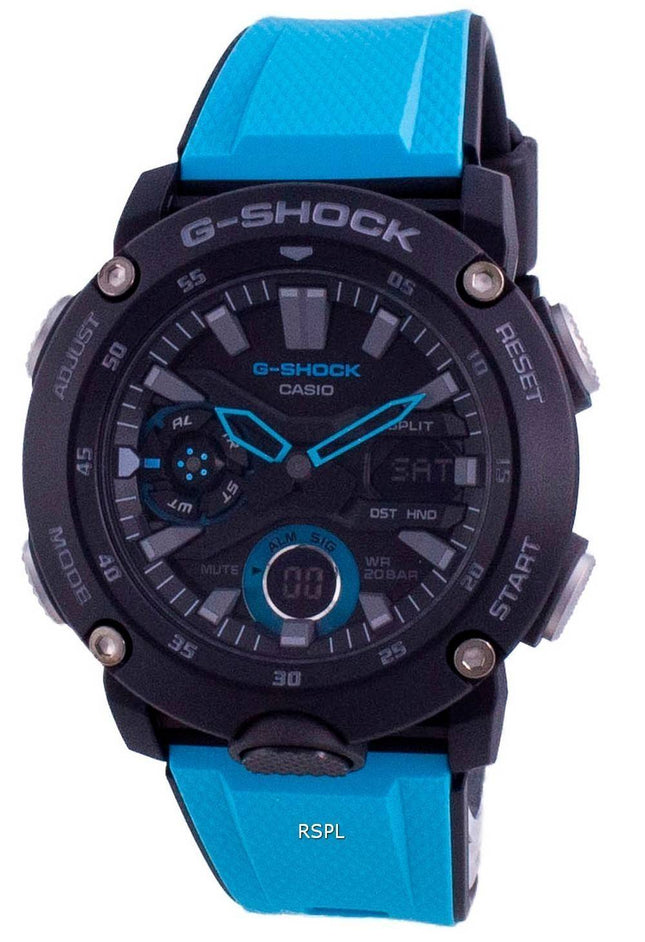 Montre pour homme GA-2000-1A2 GA2000-1A2 200M de plongÃ©e analogique numÃ©rique standard Casio G-Shock