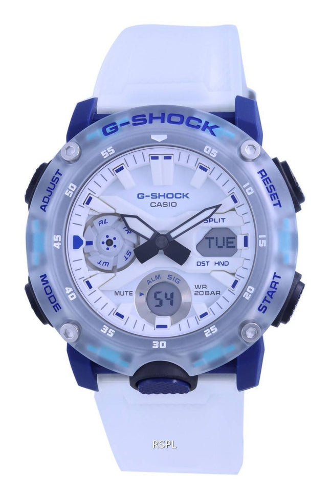 Montre pour homme Casio G-Shock Ã©dition limitÃ©e Hidden Coast analogique numÃ©rique GA-2000HC-7A GA2000HC-7 200M