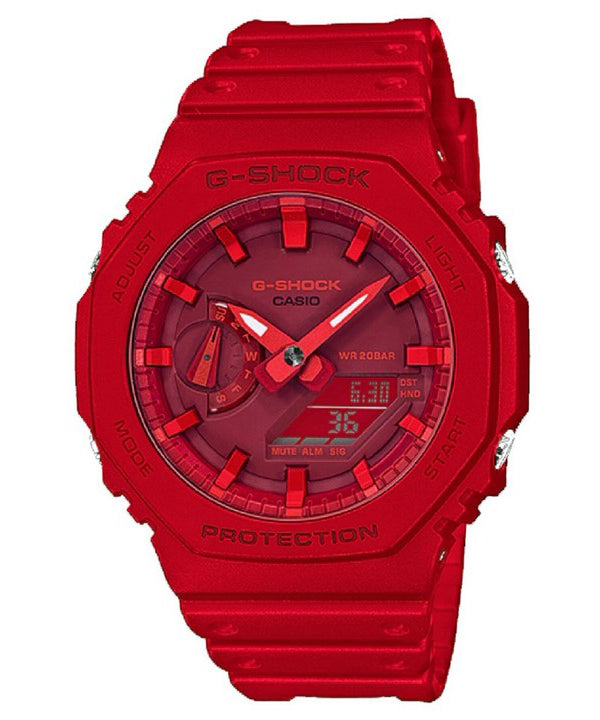 Casio G-Shock Carbon Core Guard Résine Bracelet Analogique Numérique GA-2100-4A GA2100-4 200M Montre Homme
